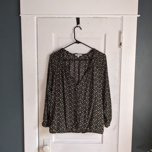 Maurices Boho Peasant Top
